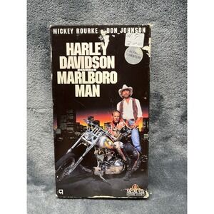 Harley Davidson and the Marlboro Man (1991, VHS) Good Working Condition